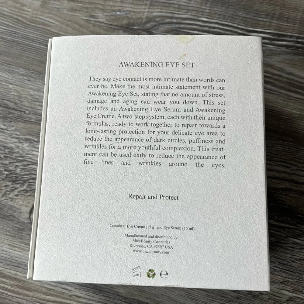 MICA BEAUTY AWAKENING EYE SET